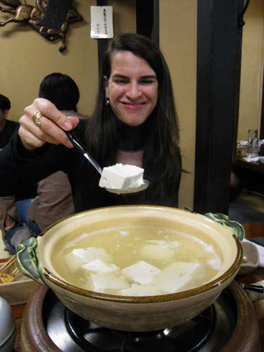 Jyun-sei, Tofu in a steaming pot