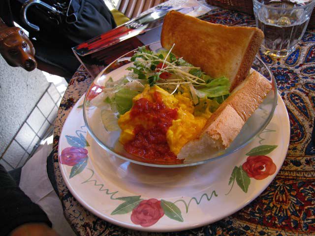 Omlette at Cafe Angelina